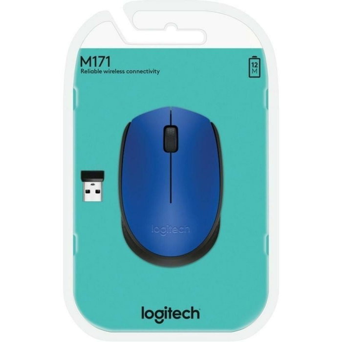 Logitech M171 Souris sans fil Bleue