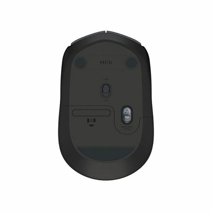 Logitech M171 Souris Sans Fil Ambidextre Rouge et Noir