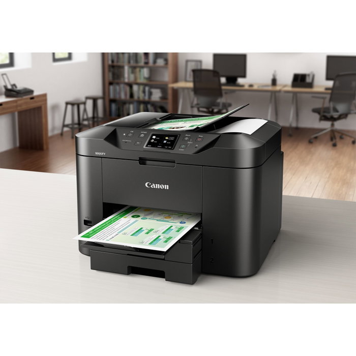 Canon MAXIFY MB2750 Imprimante Multifonction Jet d'encre Couleur Noir Canon MAXIFY MB2750 Imprimante Multifonction Jet d'encre Couleur Noir