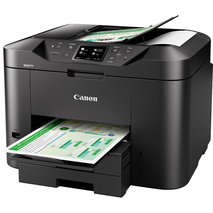 Canon MAXIFY MB2750 Imprimante Multifonction Jet d'encre Couleur Noir Canon MAXIFY MB2750 Imprimante Multifonction Jet d'encre Couleur Noir