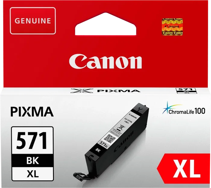 Canon CLI-571BK XL Cartouche d'encre noire haute capacité