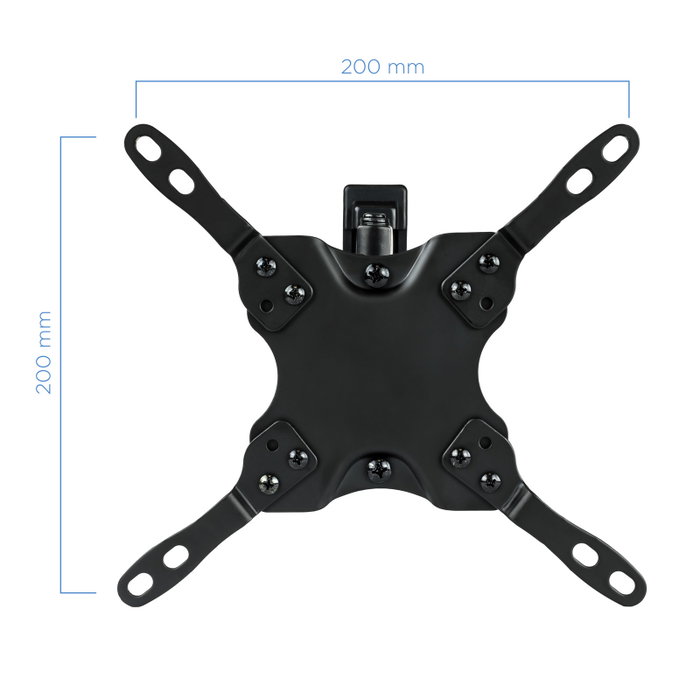 Tooq Support Mural pour TV 13-42 Pouces, écran Plat, Inclinable +5/-12, Pivotant +90/-90, Nivelable +3/-3, Distance 60-364mm, Charge Max 20kg Tooq Support Mural pour TV 13-42 Pouces, écran Plat, Inclinable +5/-12, Pivotant +90/-90, Nivelable +3/-3, Distance 60-364mm, Charge Max 20kg