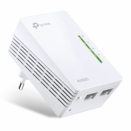 TP-LINK TL-WPA4220 Kit CPL Powerline WiFi Extender avec Prises Ethernet, Blanc