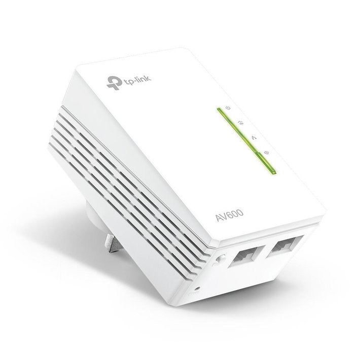TP-Link TL-WPA4220 Extenseur Powerline AV600 Wi-Fi 300 Mbps Blanc TP-Link TL-WPA4220 Extenseur Powerline AV600 Wi-Fi 300 Mbps Blanc