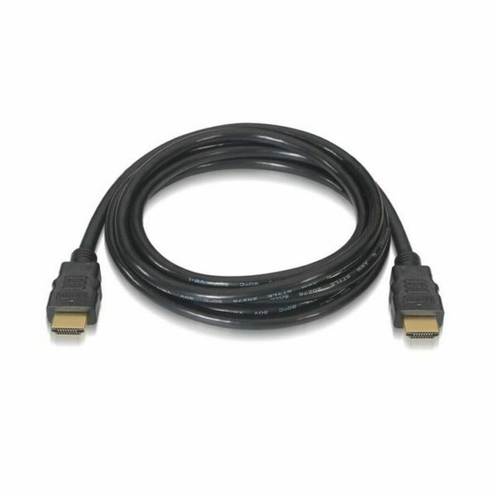Câble HDMI NANOCABLE HDMI V2.0, 1m Noir 1 m