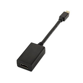 Nanocable Câble Convertisseur Mini DisplayPort vers HDMI 15 cm Noir