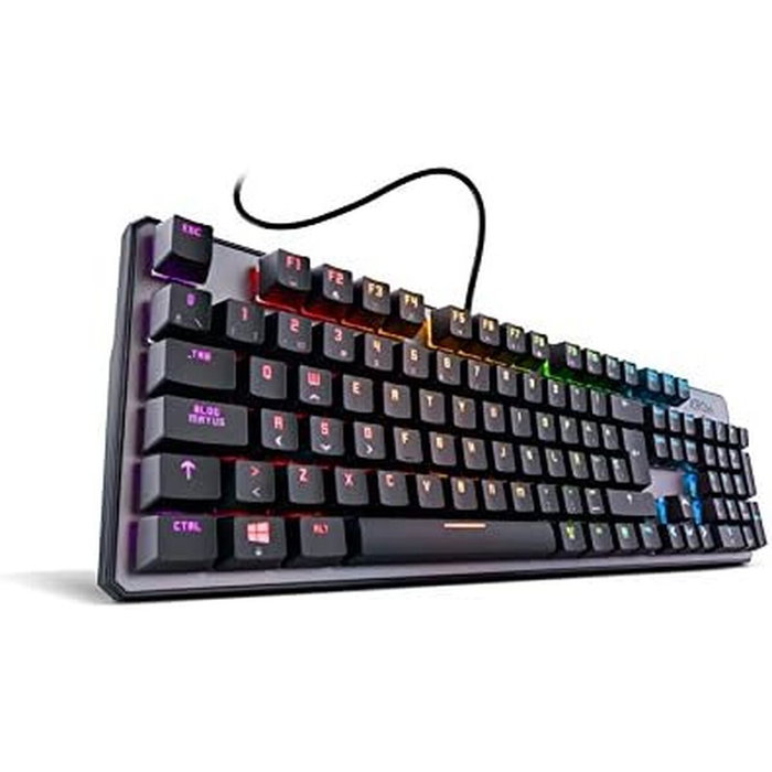 Clavier pour jeu Krom Kernel Noir Espagnol Qwerty