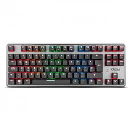 Krom Kernel TKL Clavier Gaming Mécanique RGB - Layout TKL Outemu Red 1000Hz