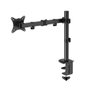 Ewent EW1510 Support pour moniteur de bureau 13-34 pouces, bras unique, VESA 75x75/100x100 mm, inclinaison et rotation, charge max 9 kg