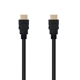 Nanocable 10.15.3602 Câble HDMI 2.0 Premium 4K 2m Mâle-Mâle 18Gbps Ethernet HDR Or 24K