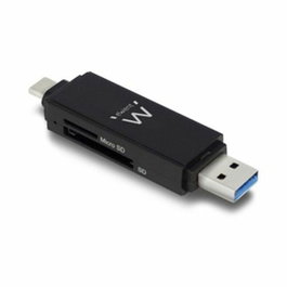 Ewent Lecteur de Cartes USB 3.1 Gen 1 Type-C et Type-A