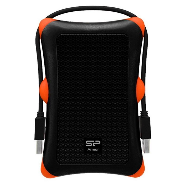 Silicon Power Armor A30 Disque Dur Externe 1TB 2.5" USB 3.1 Antichocs Militaire Noir Silicon Power Armor A30 Disque Dur Externe 1TB 2.5" USB 3.1 Antichocs Militaire Noir