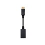 Nanocable 10.16.0502 Adaptateur DisplayPort vers HDMI mâle-femelle 15 cm noir