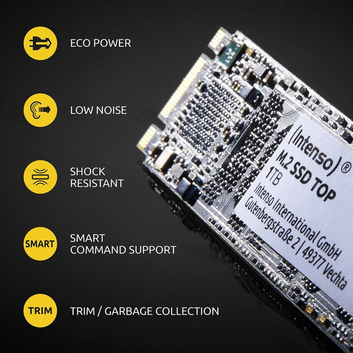 Disque dur INTENSO Top 512 GB SSD