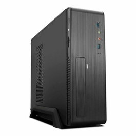 Tooq TQC-3006DU3C Boîtier Slim Noir avec Alimentation 500W