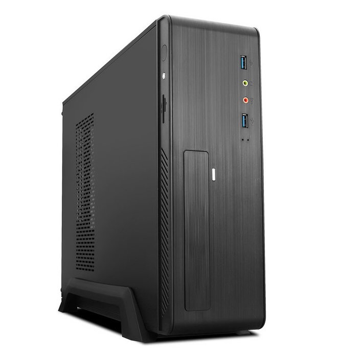 Tooq 3006Du3C Boîtier PC Slim Micro ATX/Mini ITX Noir 500W USB 3.0 Tooq 3006Du3C Boîtier PC Slim Micro ATX/Mini ITX Noir 500W USB 3.0