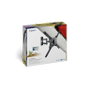 Tooq LP6055TN Support Mural TV 23-55 Pouces Noir Inclinable Rotatif VESA 400x400mm 30kg