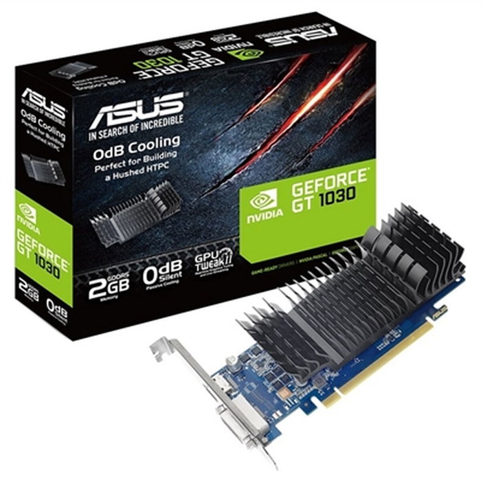 Carte Graphique Asus GT1030-SL-2G-BRK NVIDIA GeForce GT 1030 DDR5 SDRAM