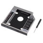 Ewent EW7005 Adaptateur SATA III pour SSD 2,5" vers baie CD/DVD 12,7 mm