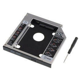 Ewent EW7005 Adaptateur SATA III pour SSD 2,5" vers baie CD/DVD 12,7 mm