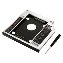 Ewent EW7003 Adaptateur SATA III pour disque dur SSD 2.5 pouces vers baie optique 9.5 mm
