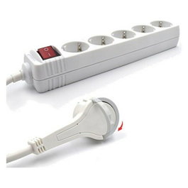 Ewent Multiprise 5 Prises avec Interrupteur EW3955, 1,5 m