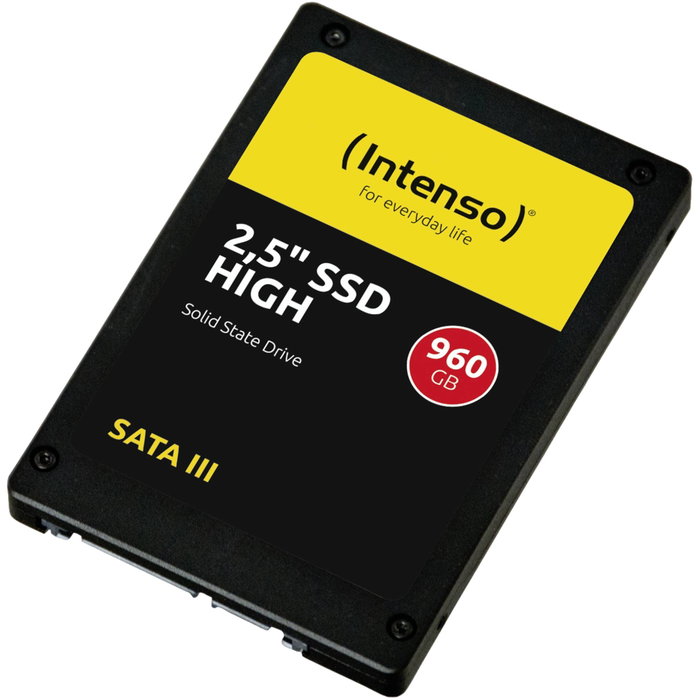 Intenso Intenso 2,5 SSD HIGH 960GB SATA III Intenso Intenso 2,5 SSD HIGH 960GB SATA III