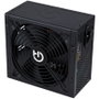 Hiditec BZ-650W Alimentation ATX Gaming 650W 80 Plus Bronze, Ventilateur 140mm Silencieux, Noir