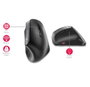 Cherry MW 4500, Souris verticale sans fil noire