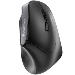 Cherry MW 4500 Souris Ergonomique Sans Fil, 6 Boutons, 1200 DPI, Nanorécepteur