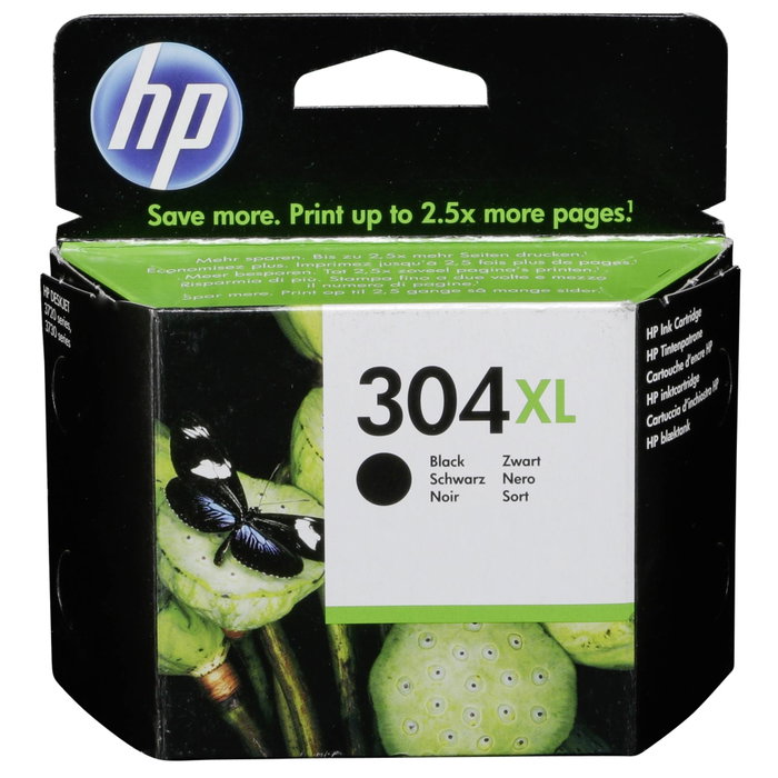 HP Cartouche d'encre 304XL Noir N9K08AE HP Cartouche d'encre 304XL Noir N9K08AE