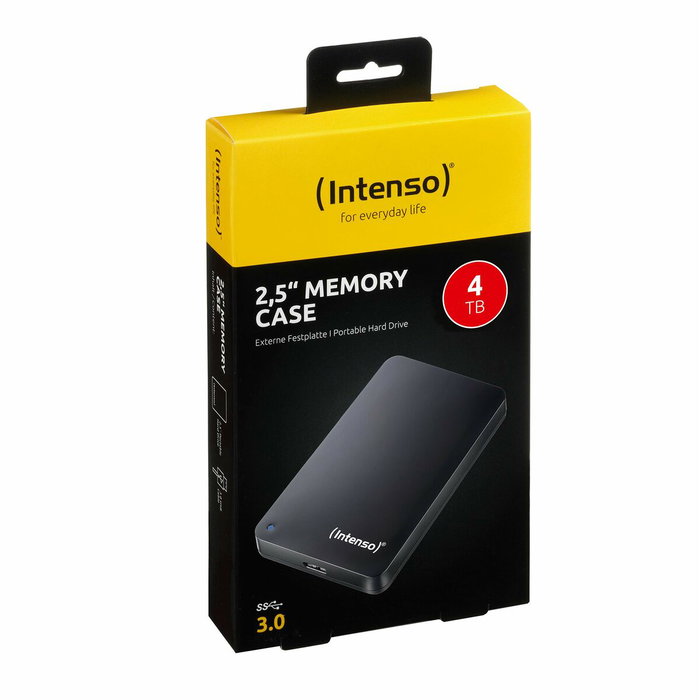 Intenso 6021512 Disque dur externe 4 To 2,5 pouces Noir Intenso 6021512 Disque dur externe 4 To 2,5 pouces Noir