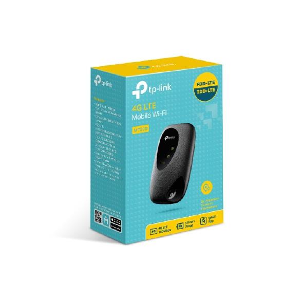 TP-Link M7200 Hotspot Mobile 4G LTE Noir TP-Link M7200 Hotspot Mobile 4G LTE Noir