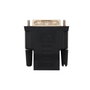 Nanocable Adaptateur DVI 24+1 vers HDMI Femelle - Convertisseur DVI-D HDMI, Noir