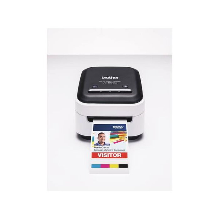 Brother VC-500W - Imprimante d'étiquettes couleur WiFi et USB