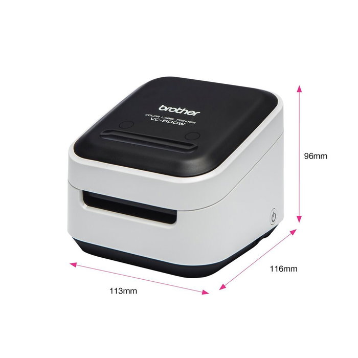 Brother VC-500W - Imprimante d'étiquettes couleur WiFi et USB