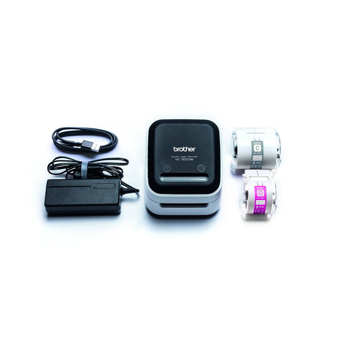 Brother VC-500W - Imprimante d'étiquettes couleur WiFi et USB