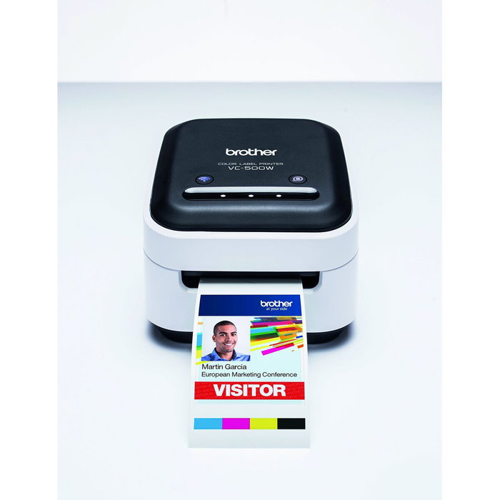 Brother VC-500W - Imprimante d'étiquettes couleur WiFi et USB