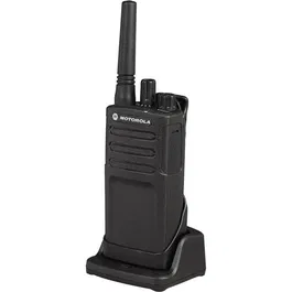 Motorola Talkie-walkie professionnel XT420 RMP0166BHLAA, portée 9 km, autonomie 20h, clonage, surveillance de pièce