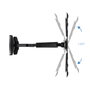 TOOQ LP2355TN-B Support TV Monitor 23-55 Pouces Orientable Inclinable VESA 400x400 Noir