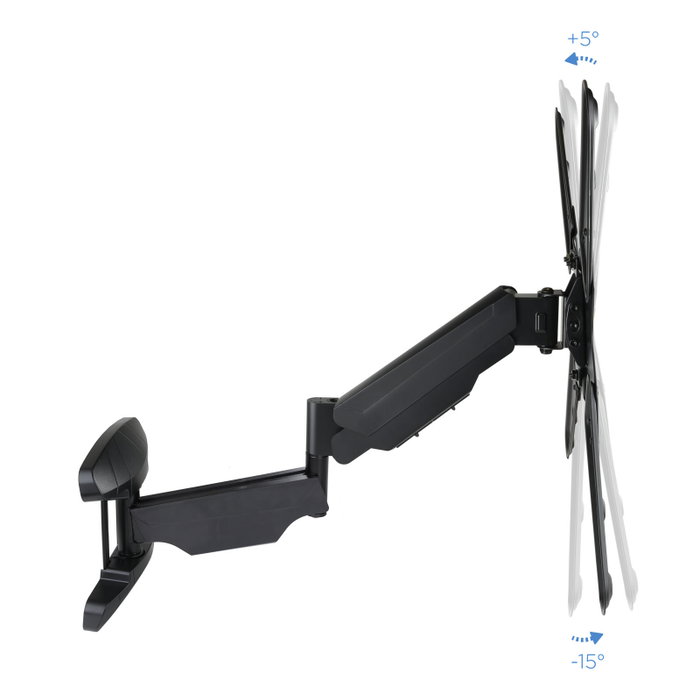 TOOQ LP2355TN-B Support TV Monitor 23-55 Pouces Orientable Inclinable VESA 400x400 Noir