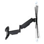 TOOQ LP2355TN-B Support TV Monitor 23-55 Pouces Orientable Inclinable VESA 400x400 Noir
