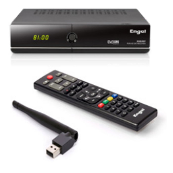 Engel Rs8100Y Full Récepteur Satellite DVB-S2 Haute Définition avec IPTV, PVR, Timeshift, HDMI, USB 2.0, WiFi