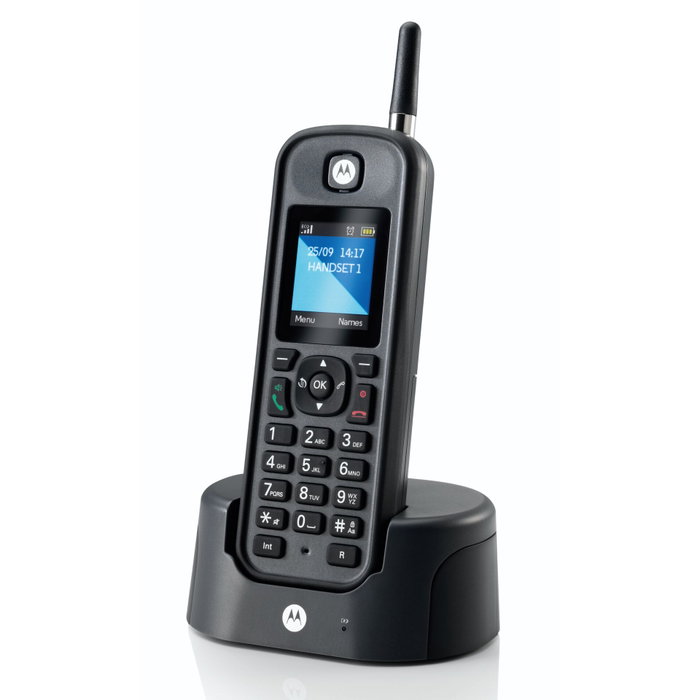 Motorola O201 Téléphone fixe sans fil noir Motorola O201 Téléphone fixe sans fil noir