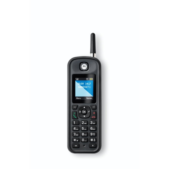 Motorola O201 Téléphone fixe sans fil noir Motorola O201 Téléphone fixe sans fil noir
