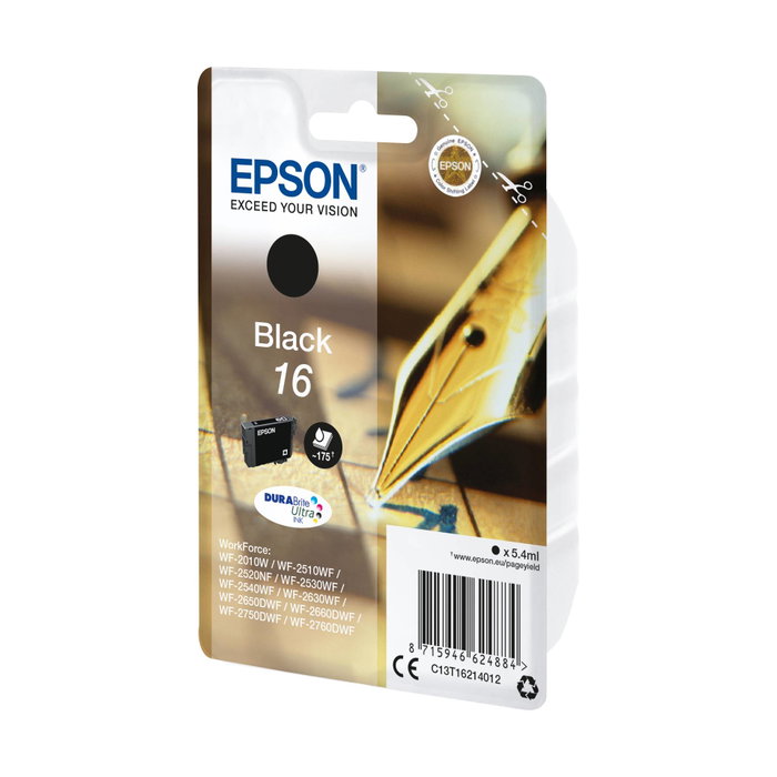 Epson T1621 Noir DURABrite Ultra Epson T1621 Noir DURABrite Ultra