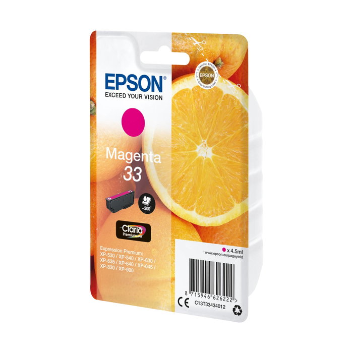 Epson Cartouche d'encre Claria Premium 33 T3343 Magenta