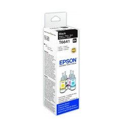 Epson Bouteille d'encre EcoTank T6641 Noir 70ml Epson Bouteille d'encre EcoTank T6641 Noir 70ml