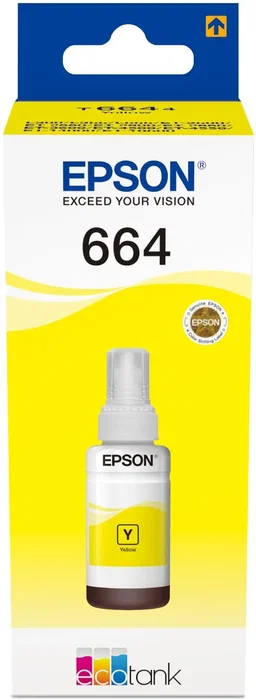Epson T6644 - Cartouche d'encre Jaune pour EcoTank - Impression ultra-économique - Autonomie jusqu'à 11 000 pages - Pour particuliers et petites entreprises Epson T6644 - Cartouche d'encre Jaune pour EcoTank - Impression ultra-économique - Autonomie jusqu'à 11 000 pages - Pour particuliers et petites entreprises