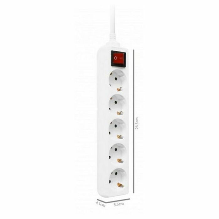 Multiprise 5 Prises avec Interrupteur Ewent EW3916 (1,5 m)